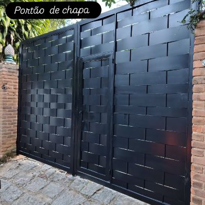 Portão de Chapa - 1